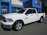 2015 WHITE RAM 1500 SLT Quad Cab 2WD (1C6RR6GG3FS) with an 3.6L V6 DOHC 24V FFV engine, 6-Speed Automatic transmission, located at 1814 Albert Pike Road, Hot Springs, AR, 71913, (501) 623-1717, 34.494228, -93.094070 - Photo#1