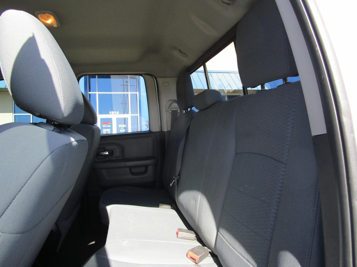 2015 WHITE RAM 1500 SLT Quad Cab 2WD (1C6RR6GG3FS) with an 3.6L V6 DOHC 24V FFV engine, 6-Speed Automatic transmission, located at 1814 Albert Pike Road, Hot Springs, AR, 71913, (501) 623-1717, 34.494228, -93.094070 - Photo#7