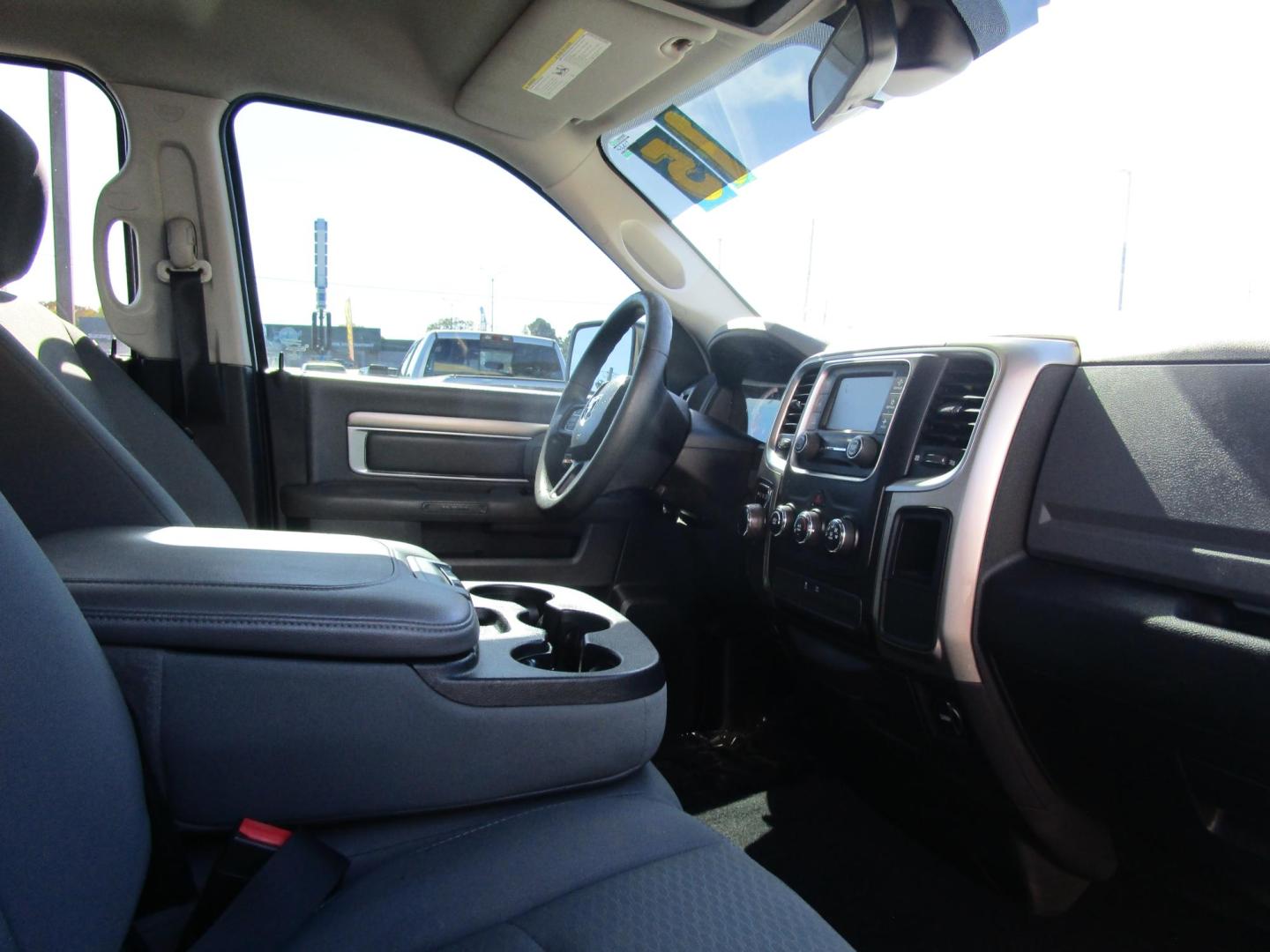 2015 WHITE RAM 1500 SLT Quad Cab 2WD (1C6RR6GG3FS) with an 3.6L V6 DOHC 24V FFV engine, 6-Speed Automatic transmission, located at 1814 Albert Pike Road, Hot Springs, AR, 71913, (501) 623-1717, 34.494228, -93.094070 - Photo#9