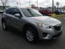 2014 SILVER /BLACK Mazda CX-5 Touring (JM3KE2CY8E0) with an 2.5L L4 DOHC 16V engine, 6-Speed Automatic transmission, located at 1814 Albert Pike Road, Hot Springs, AR, 71913, (501) 623-1717, 34.494228, -93.094070 - Photo#3