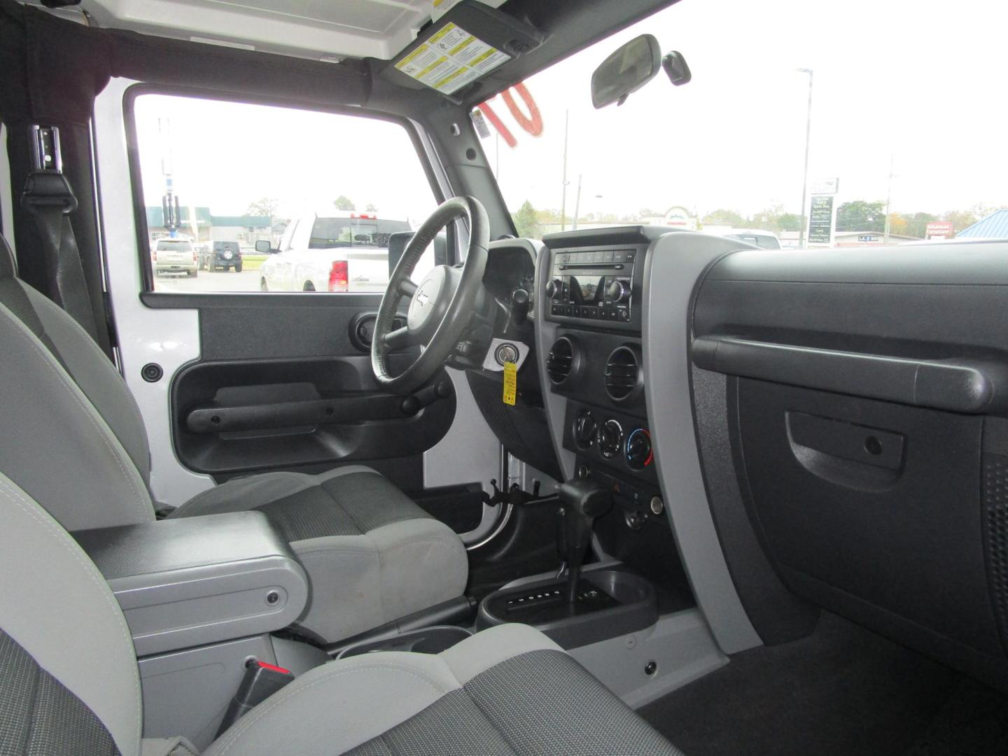 2007 SILVER Jeep Wrangler X (1J4FA24167L) with an 3.8L V6 OHV 12V engine, located at 1814 Albert Pike Road, Hot Springs, AR, 71913, (501) 623-1717, 34.494228, -93.094070 - Photo#8