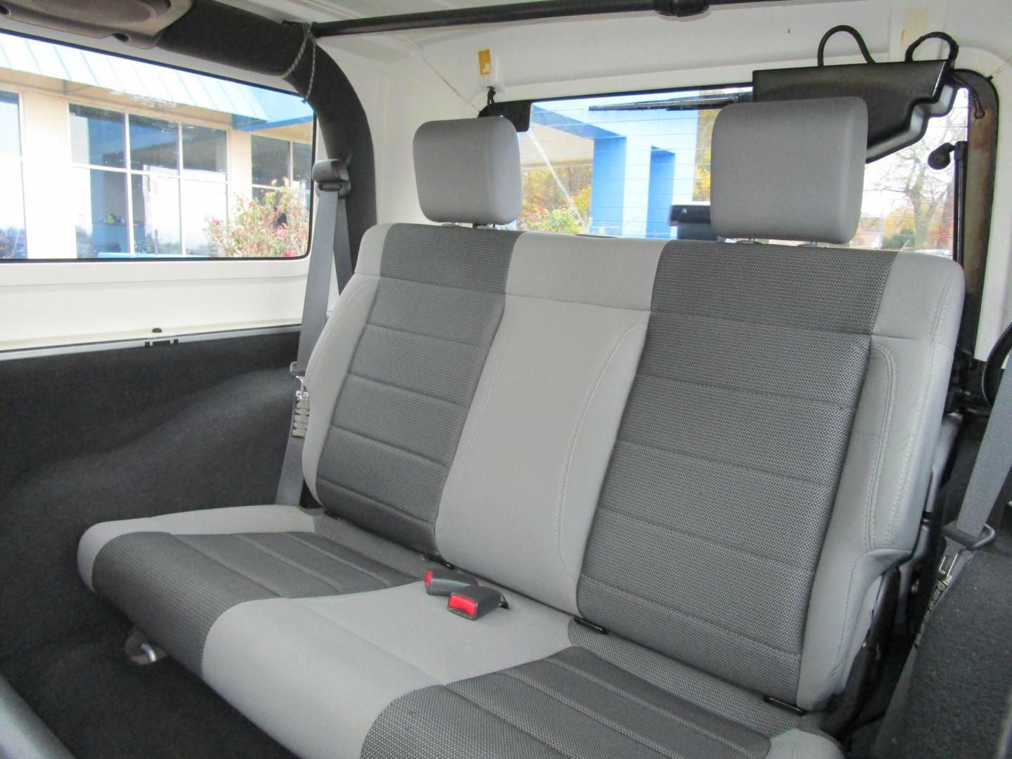 2007 SILVER Jeep Wrangler X (1J4FA24167L) with an 3.8L V6 OHV 12V engine, located at 1814 Albert Pike Road, Hot Springs, AR, 71913, (501) 623-1717, 34.494228, -93.094070 - Photo#7