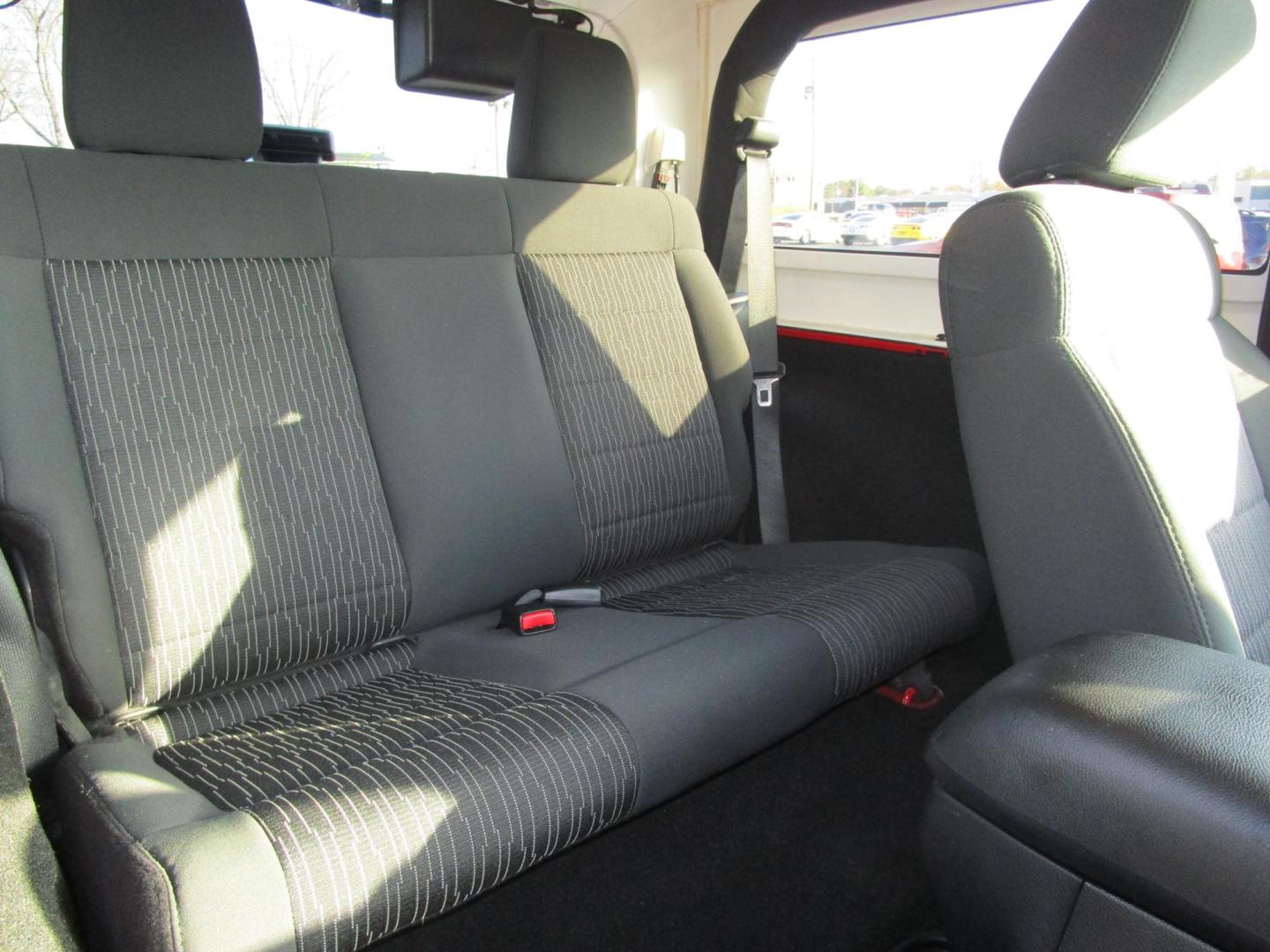 2012 RED /BLACK Jeep Wrangler Sport 4WD (1C4AJWAG5CL) with an 3.6L V6 DOHC 24V FFV engine, located at 1814 Albert Pike Road, Hot Springs, AR, 71913, (501) 623-1717, 34.494228, -93.094070 - Photo#8