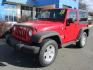 2012 RED /BLACK Jeep Wrangler Sport 4WD (1C4AJWAG5CL) with an 3.6L V6 DOHC 24V FFV engine, located at 1814 Albert Pike Road, Hot Springs, AR, 71913, (501) 623-1717, 34.494228, -93.094070 - Photo#1