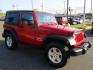 2012 RED /BLACK Jeep Wrangler Sport 4WD (1C4AJWAG5CL) with an 3.6L V6 DOHC 24V FFV engine, located at 1814 Albert Pike Road, Hot Springs, AR, 71913, (501) 623-1717, 34.494228, -93.094070 - Photo#3