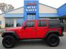 2017 RED /BLACK Jeep Wrangler Unlimited Big Bear 4x4 (1C4BJWDG0HL) with an 3.6L V6 DOHC 24V FFV engine, located at 1814 Albert Pike Road, Hot Springs, AR, 71913, (501) 623-1717, 34.494228, -93.094070 - Photo#0