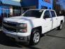 2014 WHITE Chevrolet Silverado 1500 1LT Crew Cab 2WD (3GCPCREC7EG) with an 4.8L V8 OHV 16V engine, 6-Speed Automatic transmission, located at 1814 Albert Pike Road, Hot Springs, AR, 71913, (501) 623-1717, 34.494228, -93.094070 - Photo#1
