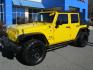 2008 Yellow /BLACK Jeep Wrangler Unlimited X 4WD (1J8GA391X8L) with an 3.8L V6 OHV 12V engine, located at 1814 Albert Pike Road, Hot Springs, AR, 71913, (501) 623-1717, 34.494228, -93.094070 - Photo#1