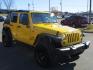 2008 Yellow /BLACK Jeep Wrangler Unlimited X 4WD (1J8GA391X8L) with an 3.8L V6 OHV 12V engine, located at 1814 Albert Pike Road, Hot Springs, AR, 71913, (501) 623-1717, 34.494228, -93.094070 - Photo#3