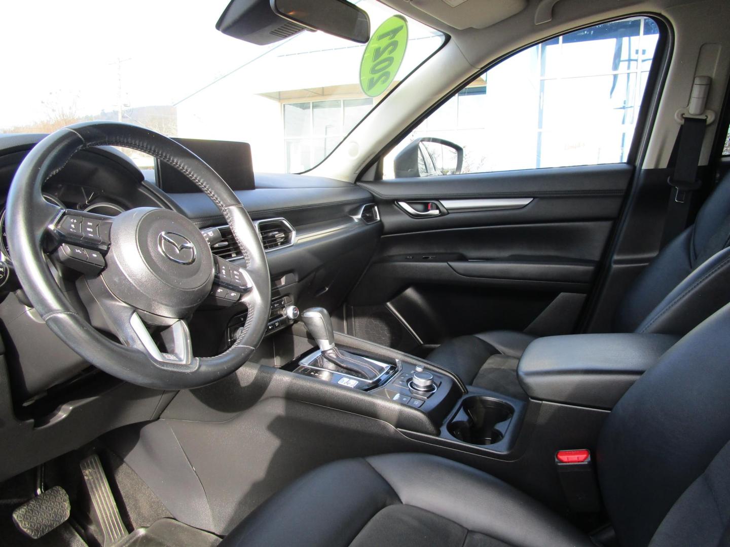 2021 Blue /BLACK Mazda CX-5 Touring (JM3KFACM1M0) with an 2.5L L4 DOHC 16V engine, 6A transmission, located at 1814 Albert Pike Road, Hot Springs, AR, 71913, (501) 623-1717, 34.494228, -93.094070 - Photo#6