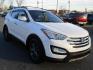 2014 WHITE Hyundai Santa Fe Sport 2.4 FWD (5XYZU3LB4EG) with an 2.4L L4 DOHC 16V engine, 6-Speed Automatic transmission, located at 1814 Albert Pike Road, Hot Springs, AR, 71913, (501) 623-1717, 34.494228, -93.094070 - Photo#3