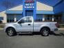 2010 SILVER Ford F-150 STX 6.5-ft. Bed 2WD (1FTMF1CW6AK) with an 4.6L V8 SOHC 24V engine, 4-Speed Automatic transmission, located at 1814 Albert Pike Road, Hot Springs, AR, 71913, (501) 623-1717, 34.494228, -93.094070 - Photo#0
