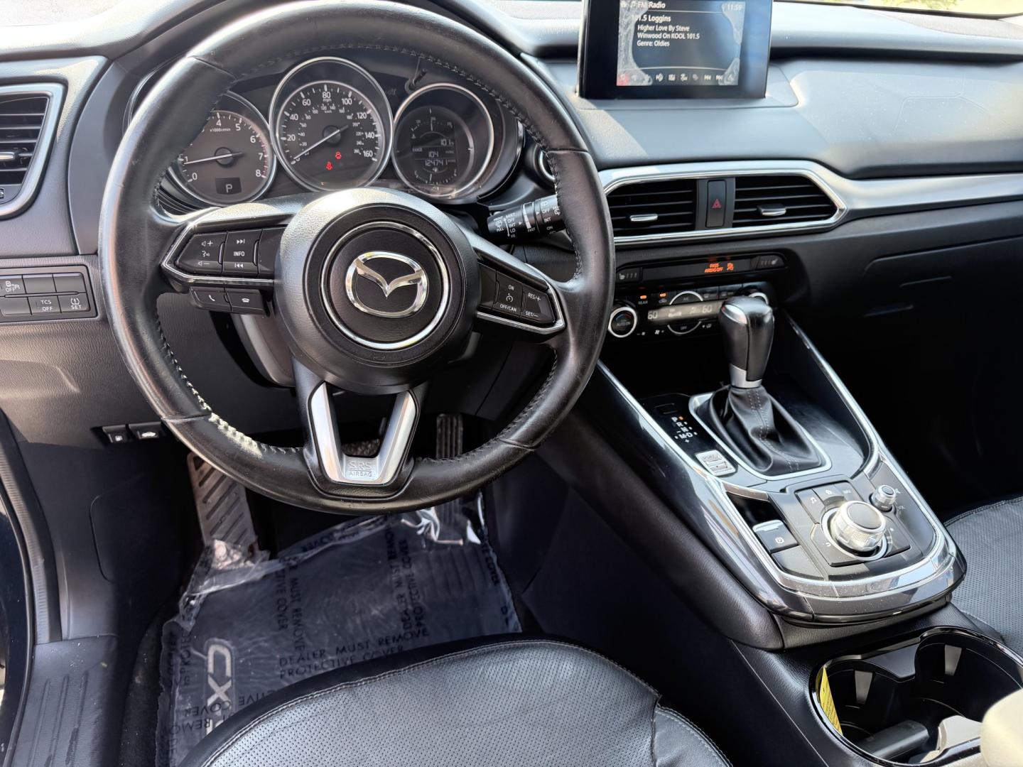 2016 BLUE Mazda CX-9 Touring FWD (JM3TCACY1G0) with an 2.5L L4 DOHC 16V engine, 6A transmission, located at 1814 Albert Pike Road, Hot Springs, AR, 71913, (501) 623-1717, 34.494228, -93.094070- Photo#4
