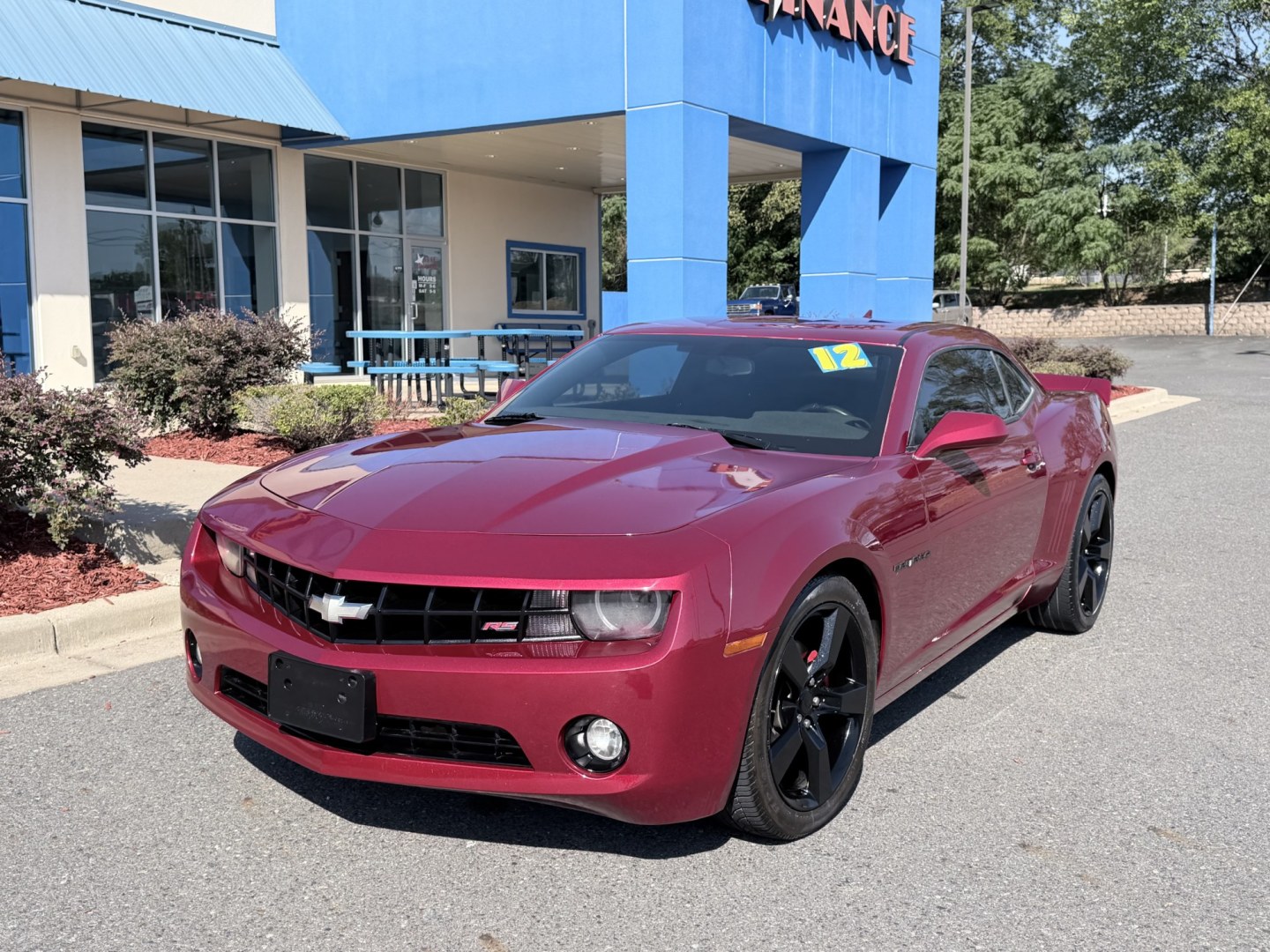 2012 ORANGE Chevrolet Camaro Coupe 1LT (2G1FF1E38C9) with an 3.6L V6 DOHC 24V FFV engine, 6-Speed Manual transmission, located at 1814 Albert Pike Road, Hot Springs, AR, 71913, (501) 623-1717, 34.494228, -93.094070- Photo#1