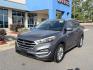 2017 GRAY /BLACK Hyundai Tucson SE w/Preferred Package (KM8J33A44HU) with an 2.0L L4 DOHC 16V engine, 6A transmission, located at 1814 Albert Pike Road, Hot Springs, AR, 71913, (501) 623-1717, 34.494228, -93.094070- Photo#1